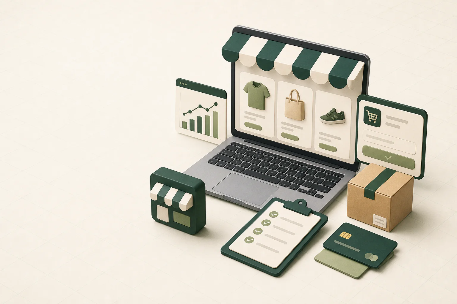 A complete ecommerce storefront and operations workspace for evaluating Shopify