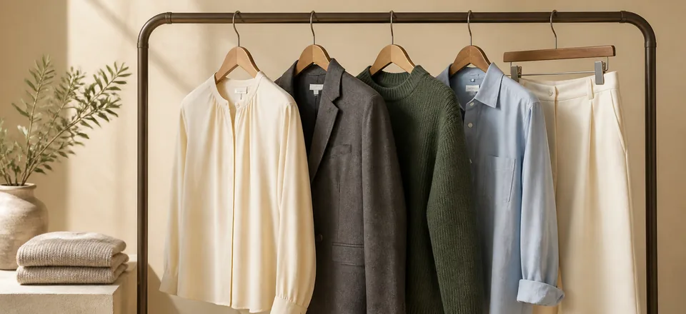 A capsule clothing collection prepared for a Shopify storefront
